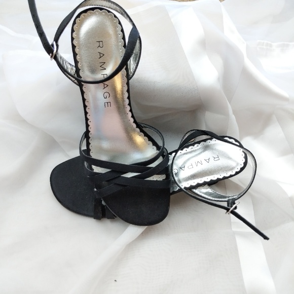 Rampage | Shoes | Jena Rampage Strappy Sandle Heels Sz 6m | Poshmark